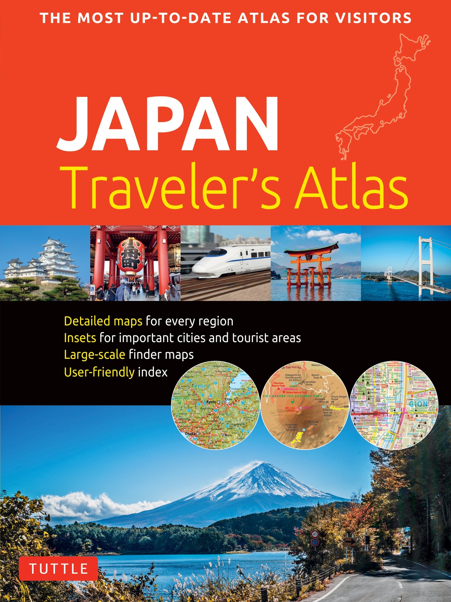 Cover image for Japan Traveler's Atlas ISBN 9784805315415